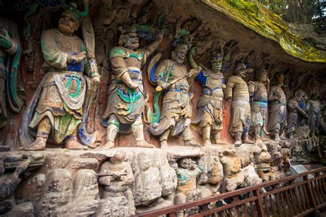 dhazu|DAZU ROCK CARVINGS .